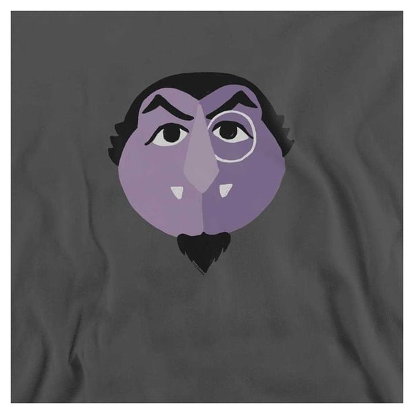 Sesame Street Unisex Adult The Count Glower Sweatshirt