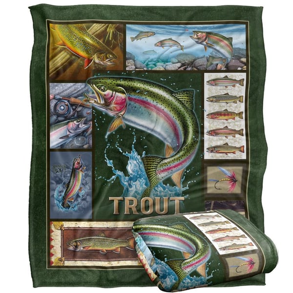 JQ Licensing Silky Trout Supersoft-peitto