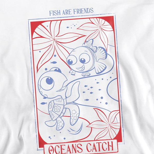 Finding Nemo Naisten Ocean Buddies -collegepaita
