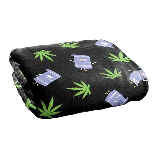 South Park Silkeslen Mönstrad Towelie Supersoft Filt