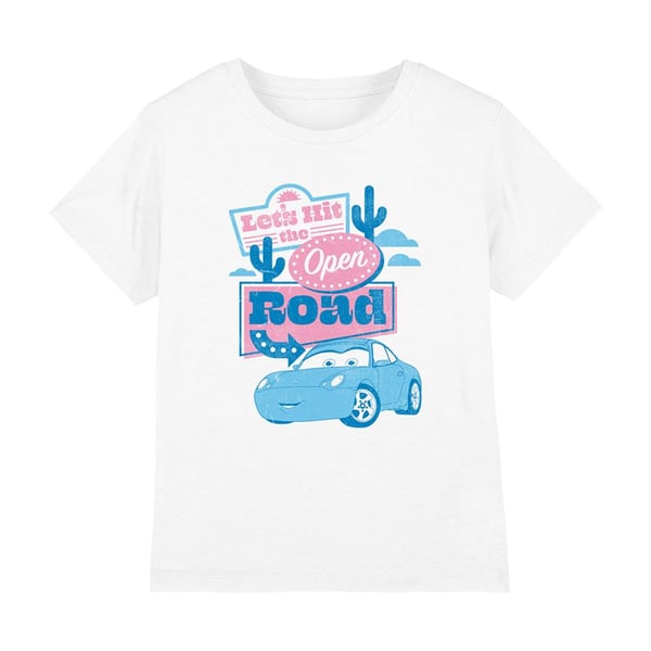 Bilar Flickor Öppen Väg Sally Carrera T-shirt