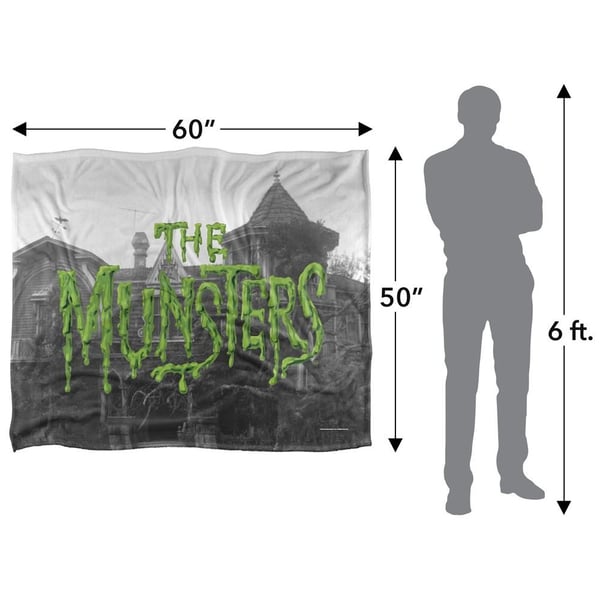 The Munsters Silky Logo Supersoft Filt