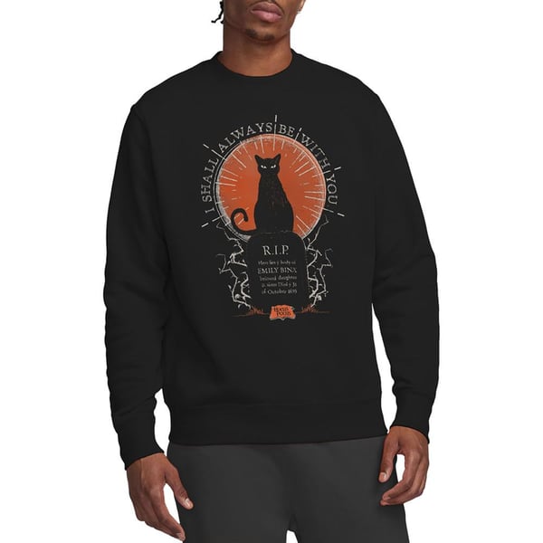 Hocus Pocus Unisex Adult Shall Always Be With You Thackery Binx Sweatshirt