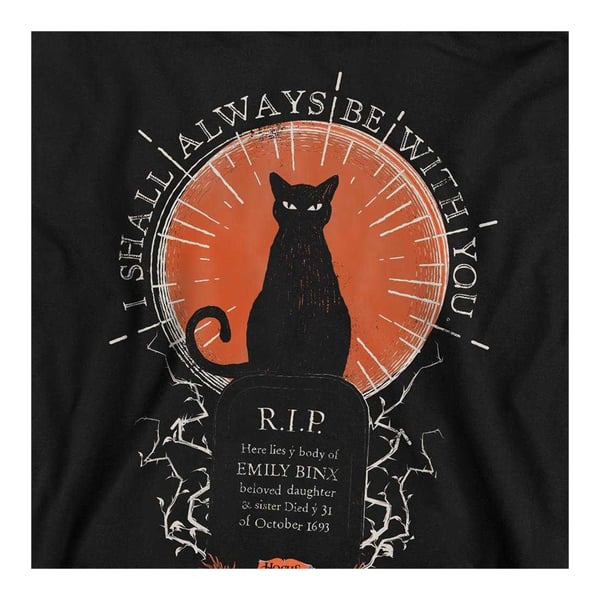 Hocus Pocus Unisex Adult Shall Always Be With You Thackery Binx Sweatshirt