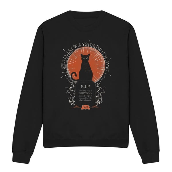 Hocus Pocus Unisex Adult Shall Always Be With You Thackery Binx Sweatshirt