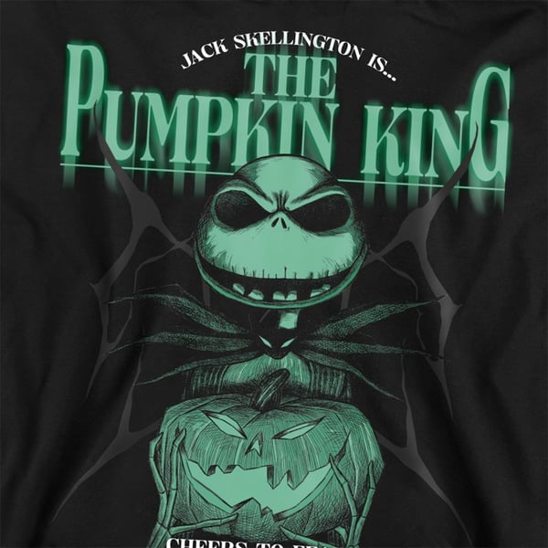 The Nightmare Before Christmas Unisex Adult Cheers To Fears Jack Skellington Sweatshirt
