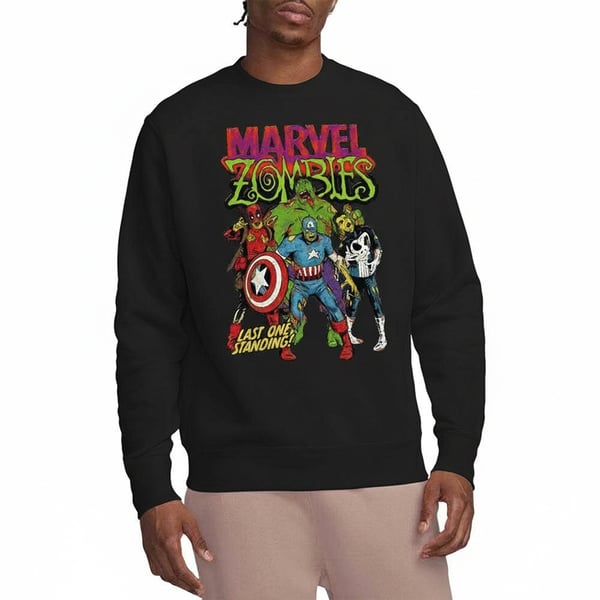 Marvel Zombies Unisex Adult Last One Standing Sweatshirt