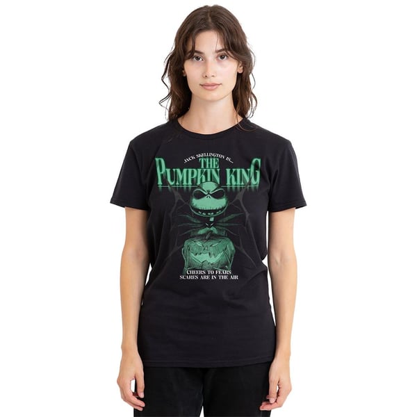 Nightmare Before Christmas naisten/naisten Cheers To Fears Jack Skellington T-paita