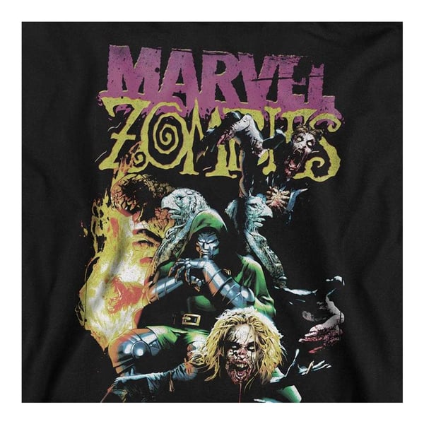 Marvel Zombies Unisex Adult Doom & The Fantastic Four Sweatshirt