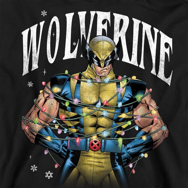 Wolverine Unisex Aikuisten Hyvää Joulua Bub! Collegepaita