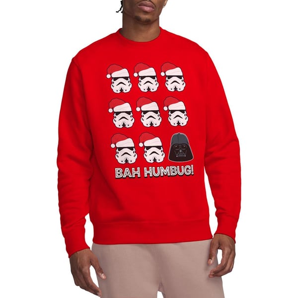 Star Wars Unisex Adult Empire Bah Humbug Christmas Sweatshirt