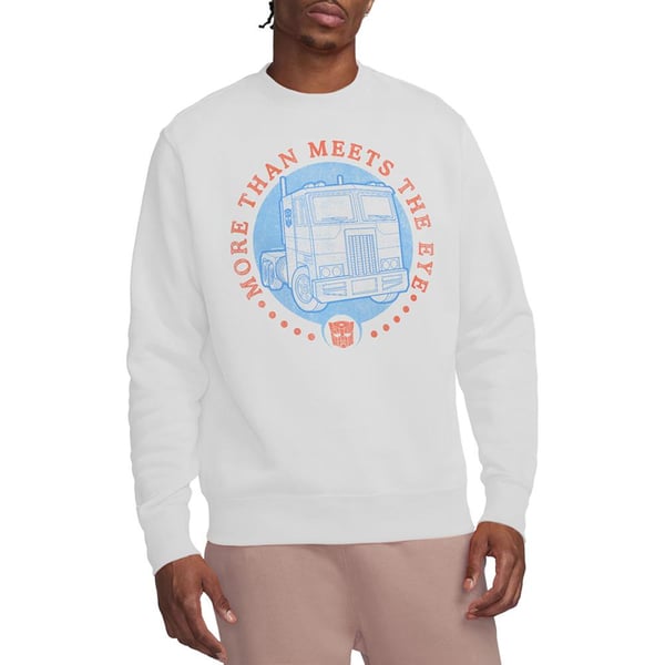 Transformers Unisex Adult Generations More Than Meets The Eye Optimus Primal Truck Sweatshirt