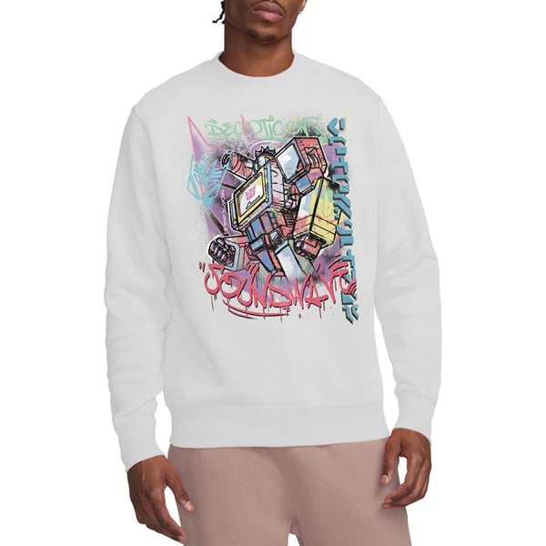 Transformers Unisex Adult Generations Street Style Decepticon Soundwave Sweatshirt