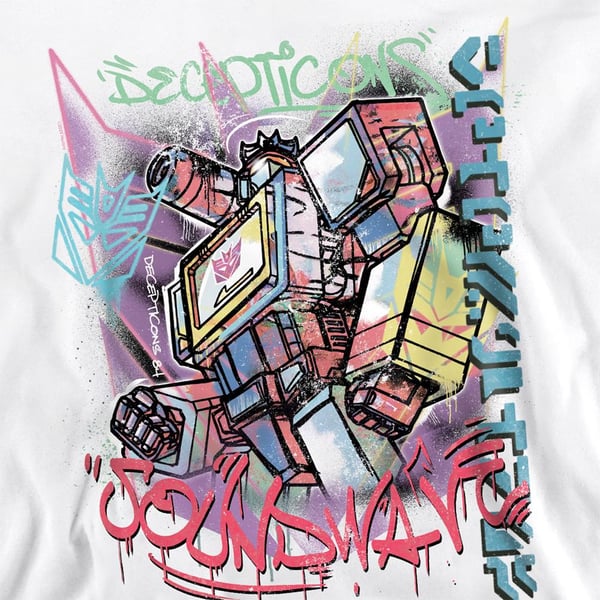 Transformers Unisex Adult Generations Street Style Decepticon Soundwave Sweatshirt