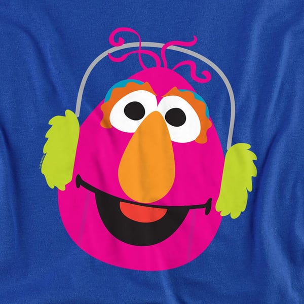 Sesame Street Unisex Adult Telly Monster Nutcracker Christmas Sweatshirt