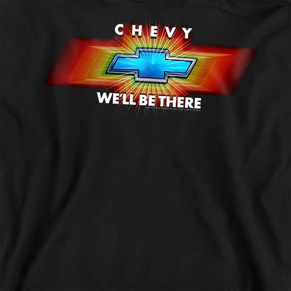 Chevrolet Unisex Adult Chevy Well Be There TV Spot Sweatshirt