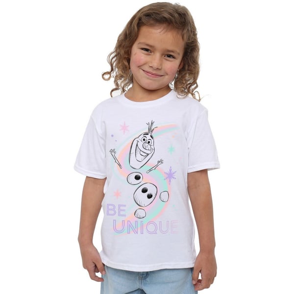 Frozen Girls Be Unique Olaf T-Shirt