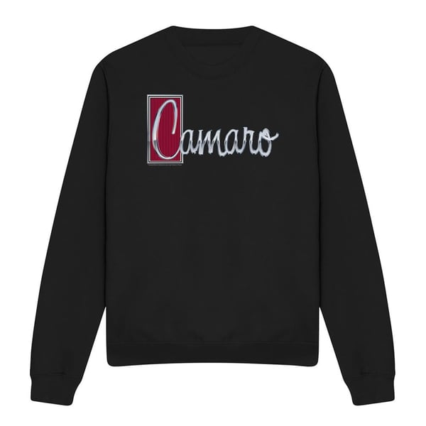 Chevrolet Unisex Adult Chrome Script Sweatshirt