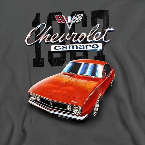 Chevrolet Unisex Adult Classic Camaro Heather Sweatshirt