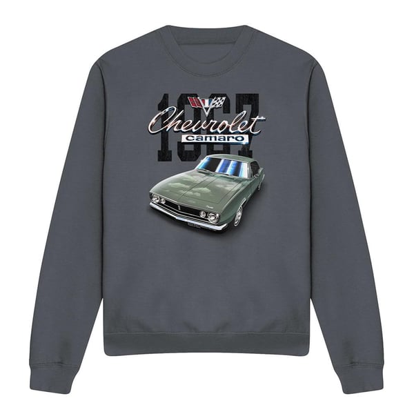 Chevrolet Unisex Adult Classic Camaro Heather Sweatshirt