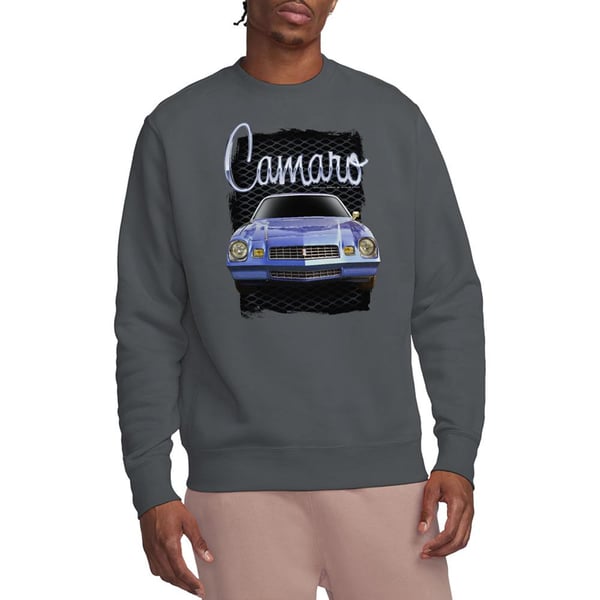 Chevrolet Unisex Adult Yellow Camaro Heather Sweatshirt