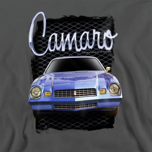 Chevrolet Unisex Adult Yellow Camaro Heather Sweatshirt