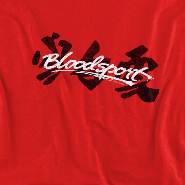 Bloodsport Unisex Adult Kanji Sweatshirt