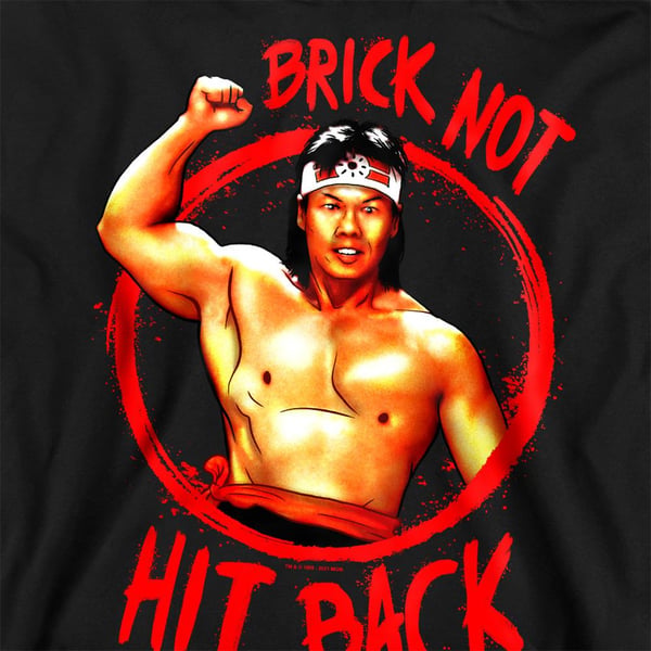Bloodsport Unisex Adult Brick Not Hit Back Sweatshirt