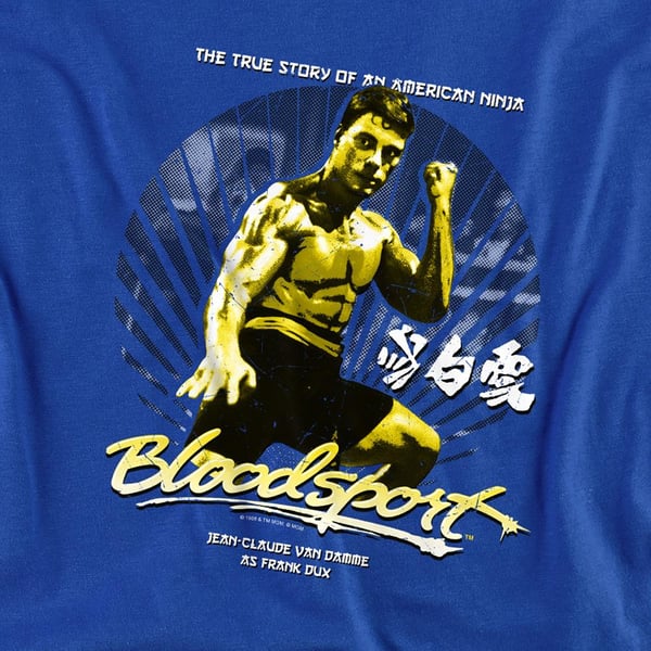 Bloodsport Unisex Adult American Ninja Sweatshirt