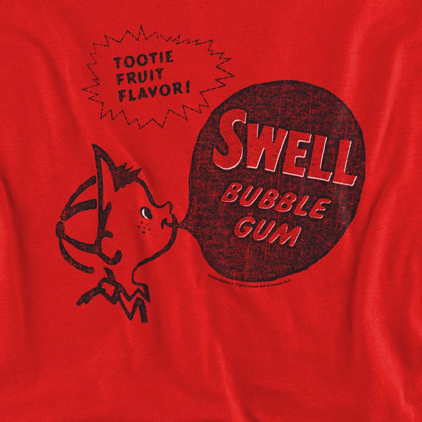 Dubble Bubble Unisex Adult Swell Gum Sweatshirt