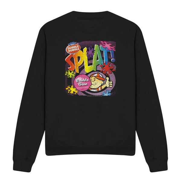 Dubble Bubble Unisex Adult Splat Gum Sweatshirt