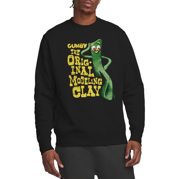 Gumby Unisex Adult So Punny Sweatshirt