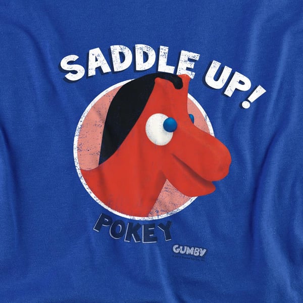 Gumby Unisex Adult Saddle Up Sweatshirt