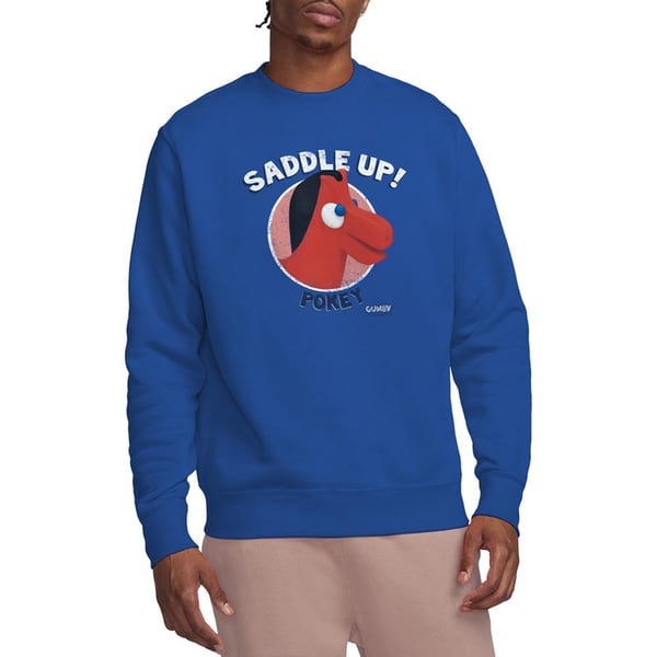 Gumby Unisex Adult Saddle Up Sweatshirt