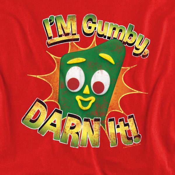 Gumby Unisex Adult Darn It Sweatshirt