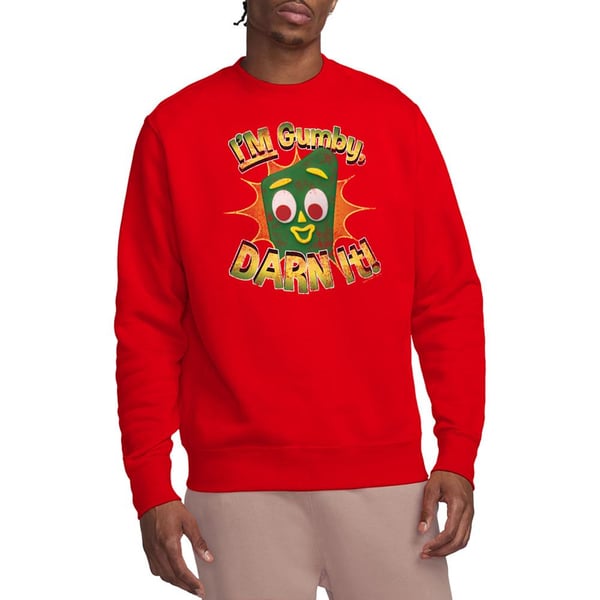 Gumby Unisex Adult Darn It Sweatshirt