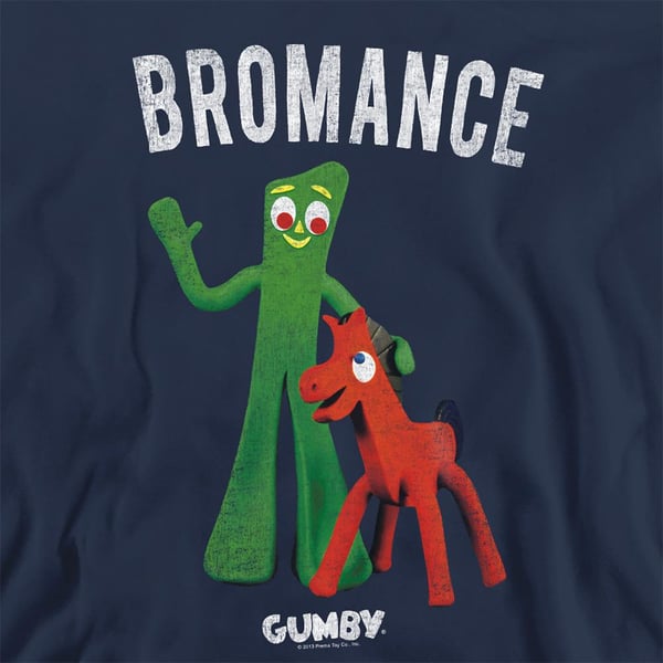 Gumby Unisex Adult Bromance Sweatshirt