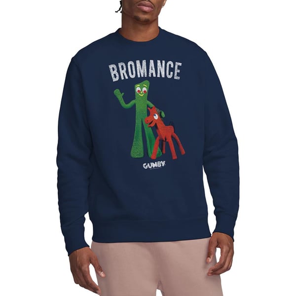 Gumby Unisex Adult Bromance Sweatshirt