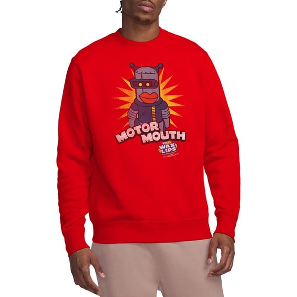 Dubble Bubble Unisex Adult Motor Mouth Sweatshirt