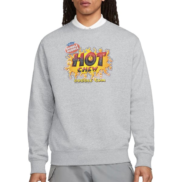 Dubble Bubble Unisex Adult Hot Chew Heather Sweatshirt