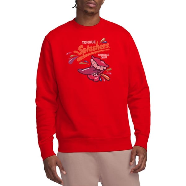 Dubble Bubble Unisex Adult Distressed Logo Sweatshirt