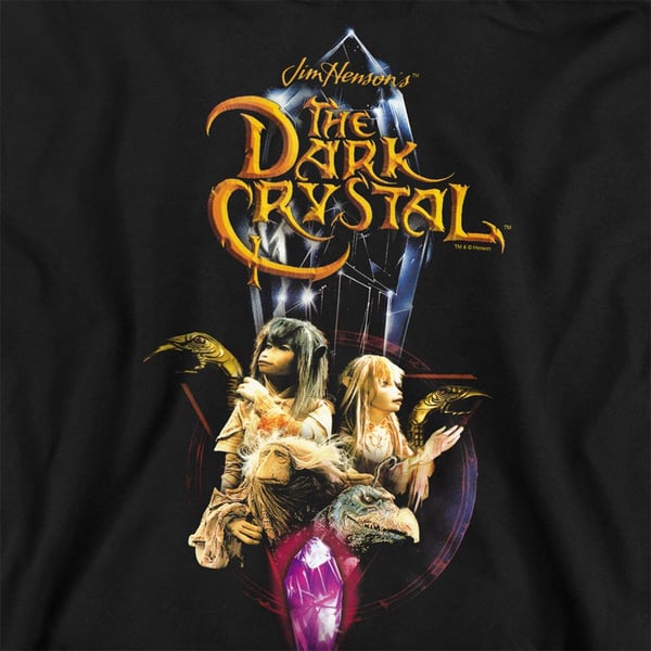 Dark Crystal Unisex Adult Crystal Quest Sweatshirt