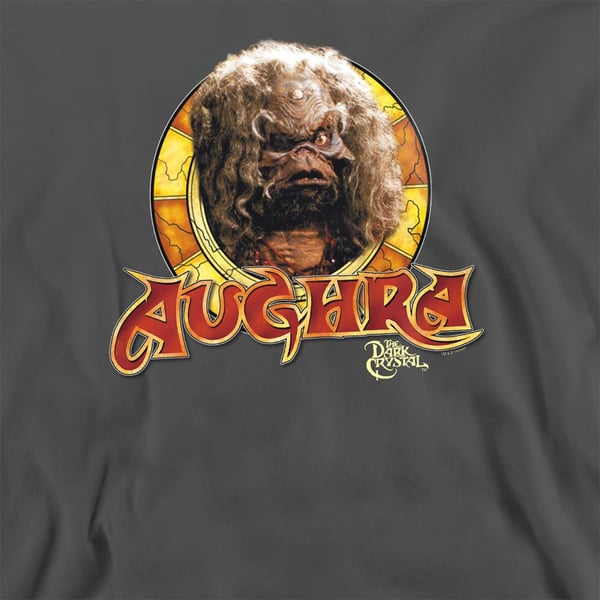 Dark Crystal Unisex Adult Aughra Circle Heather Sweatshirt