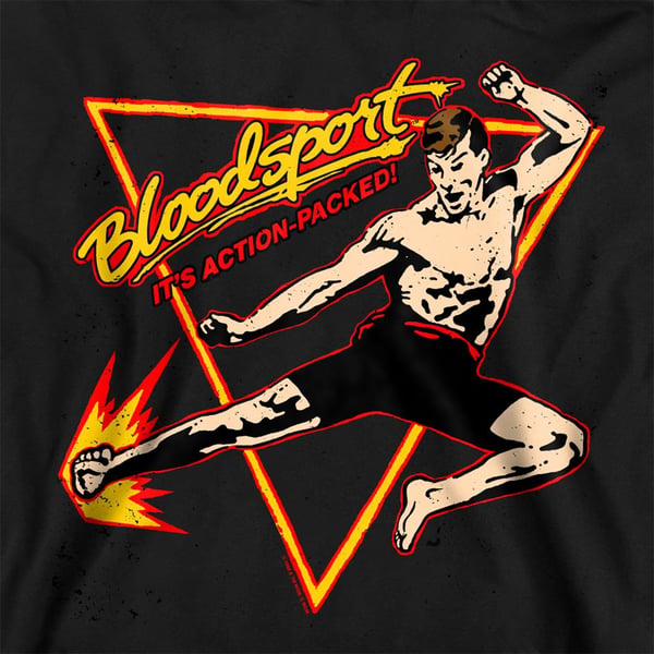 Bloodsport Unisex Adult Action Packed Sweatshirt