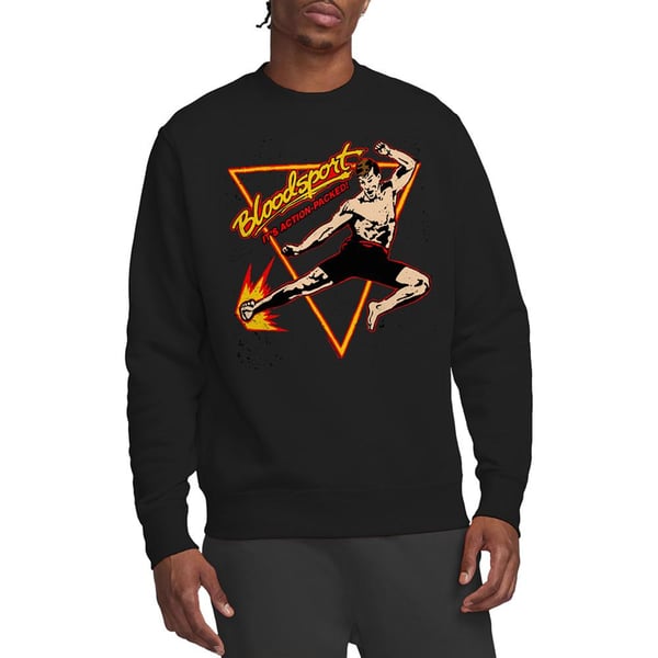 Bloodsport Unisex Adult Action Packed Sweatshirt