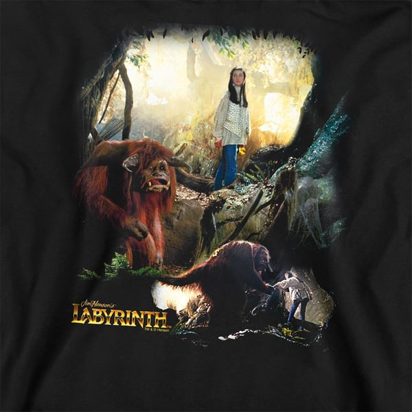 Labyrinth Unisex Adult Sarah & Ludo Sweatshirt