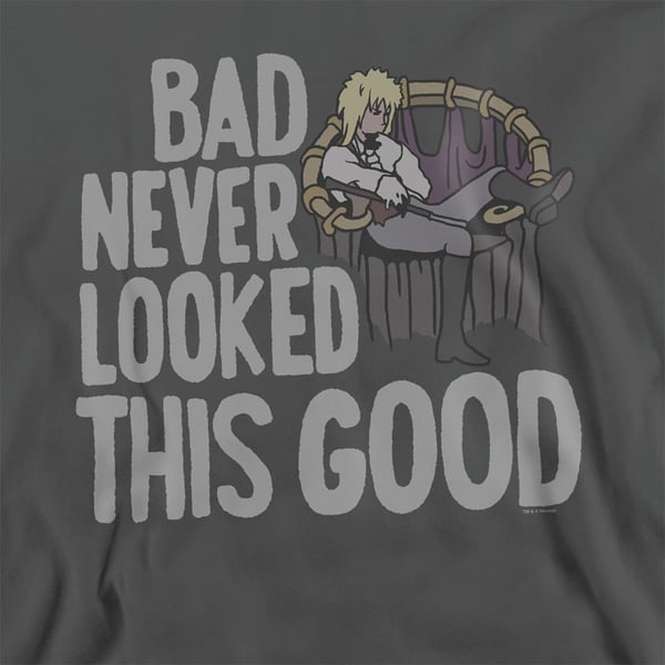 Labyrinth Unisex Adult Bad Never Looked This Good Sweatshirt