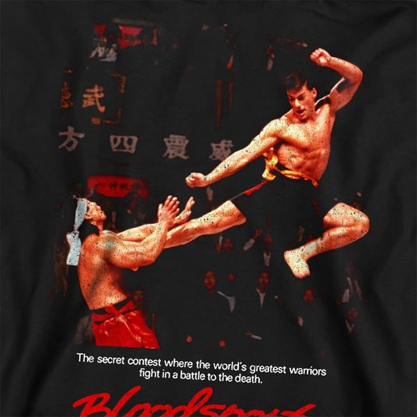 Bloodsport Unisex Adult Poster Sweatshirt