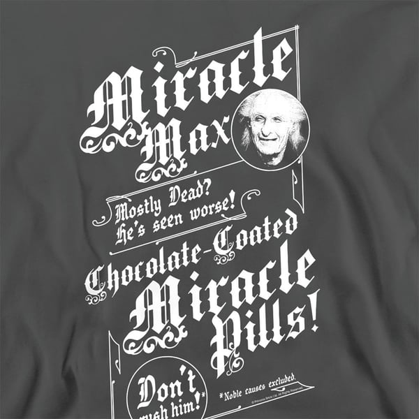 The Princess Bride Unisex Adult Miracle Max Sweatshirt