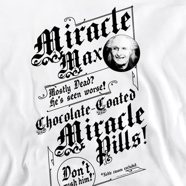 The Princess Bride Unisex Adult Miracle Max Sweatshirt